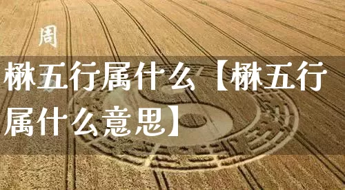 楙五行属什么【楙五行属什么意思】_五行_第1张_道圣缘 楙五行属什么【楙五行属什么意思】_https://www.dao-sheng-yuan.com_五行_第1张