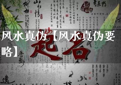 风水真伪【风水真伪要略】_风水_第1张_道圣缘 风水真伪【风水真伪要略】_https://www.dao-sheng-yuan.com_风水_第1张