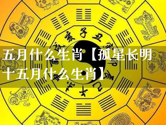 五月什么生肖【孤星长明十五月什么生肖】_https://www.dao-sheng-yuan.com_周公解梦_第1张