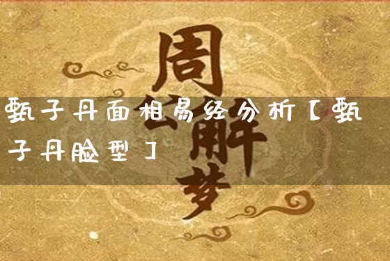 甄子丹面相易经分析【甄子丹脸型】_https://www.dao-sheng-yuan.com_风水_第1张