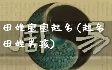 田姓宝宝起名(起名田姓男孩)_https://www.dao-sheng-yuan.com_生肖属相_第1张