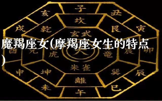 魔羯座女(摩羯座女生的特点)_https://www.dao-sheng-yuan.com_八字_第1张