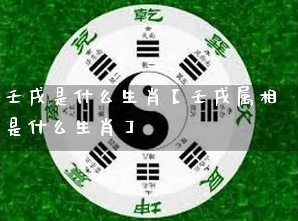 壬戌是什么生肖【壬戌属相是什么生肖】_https://www.dao-sheng-yuan.com_十二星座_第1张