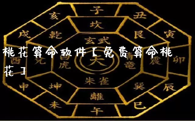 桃花算命软件【免费算命桃花】_https://www.dao-sheng-yuan.com_起名_第1张