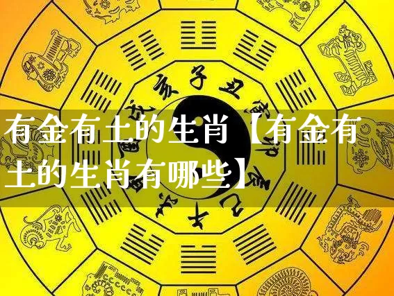 有金有土的生肖【有金有土的生肖有哪些】_https://www.dao-sheng-yuan.com_八字_第1张