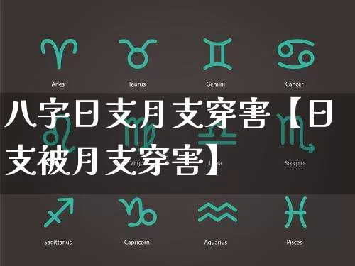 八字日支月支穿害【日支被月支穿害】_https://www.dao-sheng-yuan.com_周公解梦_第1张