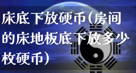 床底下放硬币(房间的床地板底下放多少枚硬币)_https://www.dao-sheng-yuan.com_周公解梦_第1张