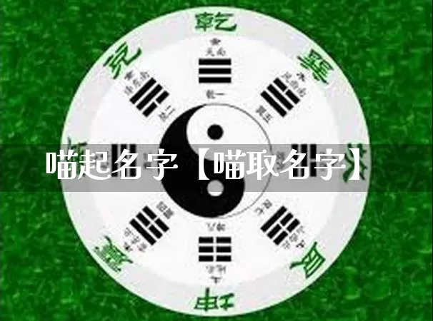 喵起名字【喵取名字】_https://www.dao-sheng-yuan.com_十二星座_第1张