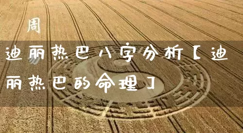 迪丽热巴八字分析【迪丽热巴的命理】_https://www.dao-sheng-yuan.com_八字_第1张