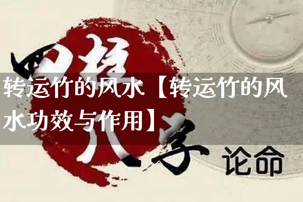 转运竹的风水【转运竹的风水功效与作用】_https://www.dao-sheng-yuan.com_生肖属相_第1张