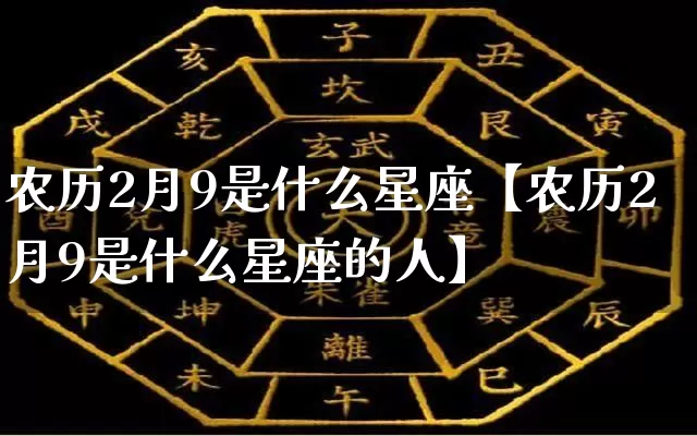 农历2月9是什么星座【农历2月9是什么星座的人】_https://www.dao-sheng-yuan.com_八字_第1张