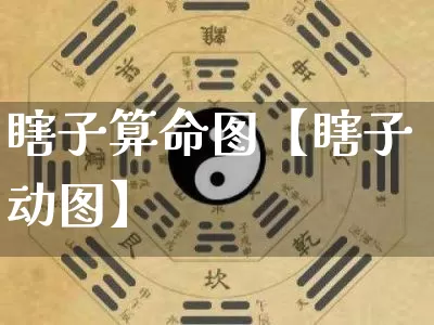 瞎子算命图【瞎子动图】_https://www.dao-sheng-yuan.com_八字_第1张