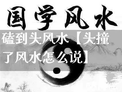 磕到头风水【头撞了风水怎么说】_https://www.dao-sheng-yuan.com_周公解梦_第1张