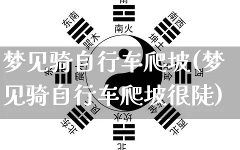 梦见骑自行车爬坡(梦见骑自行车爬坡很陡)_https://www.dao-sheng-yuan.com_五行_第1张