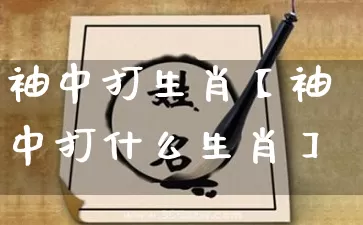 袖中打生肖【袖中打什么生肖】_https://www.dao-sheng-yuan.com_风水_第1张