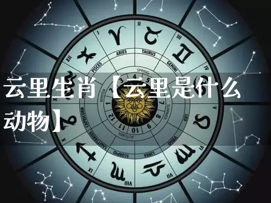 云里生肖【云里是什么动物】_https://www.dao-sheng-yuan.com_算命_第1张