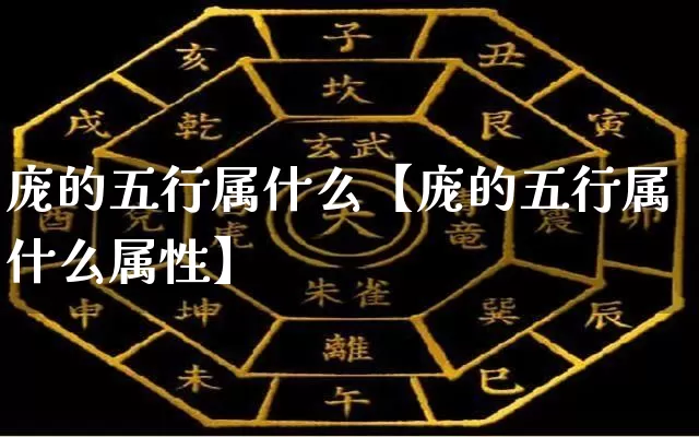 庞的五行属什么【庞的五行属什么属性】_https://www.dao-sheng-yuan.com_风水_第1张