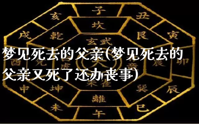 梦见死去的父亲(梦见死去的父亲又死了还办丧事)_https://www.dao-sheng-yuan.com_十二星座_第1张